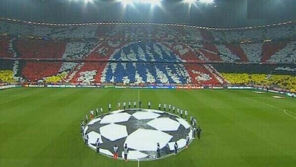 Bayern Münih'ten muhteşem koreografi