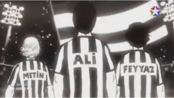 Kardeş Payı dizisinde Metin-Ali-Feyyaz animasyonu