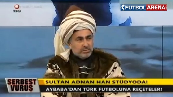 Adnan Aybaba canlı yayında padişah oldu! 