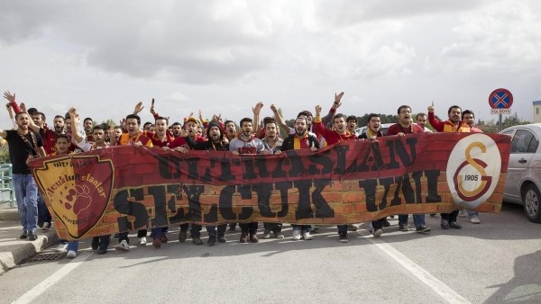 Galatasaray'ı Konya'da taraftarlar karşıladı