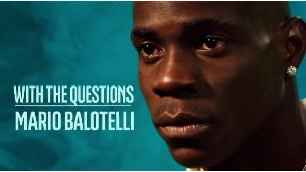 Balotelli kendisiyle röportaj yaptı! İlginç anlar...
