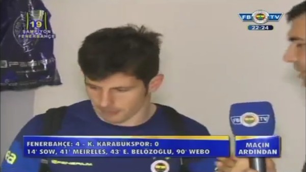  F.Bahçe-Karabük maçı sonrası soyunma odası