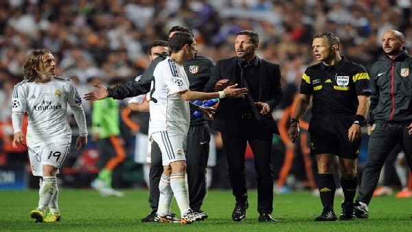 Simeone ile Varane arasındaki kavga