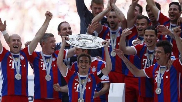 Bayern Münih'in şampiyonluk kutlamaları