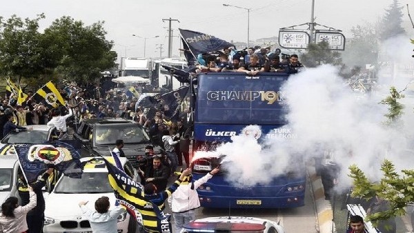  Fenerbahçe'nin şampiyonluk kutlamaları