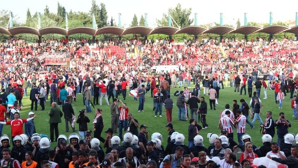 Balıkesirspor'un şampiyonluk kutlamaları