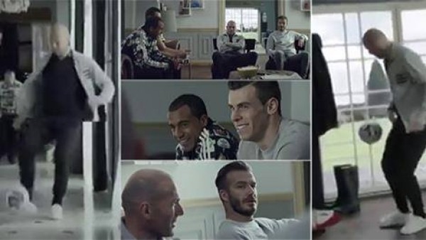 Beckham ve Zidane, Moura ve Bale'a karşı