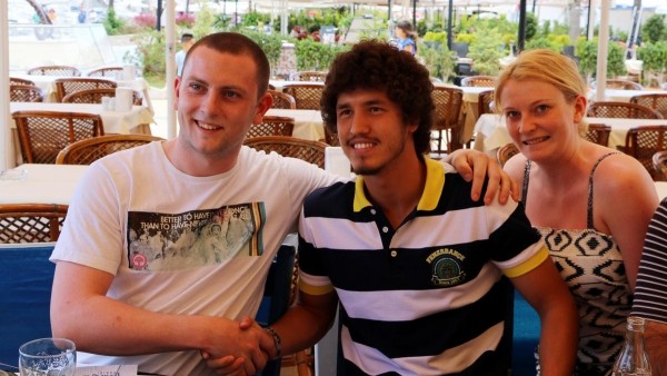 Salih Uçan, Marmaris'te hayranlarıyla buluştu