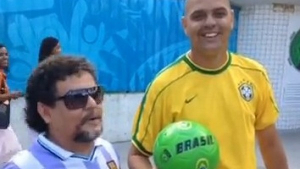 Çakma Maradona ve Ronaldo