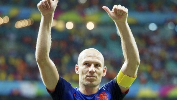 Ne yaptın sen Robben? Yok artık...