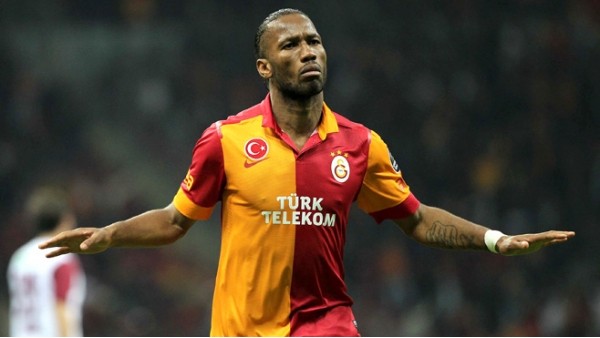 Nereye gitse kral! Didier Drogba...