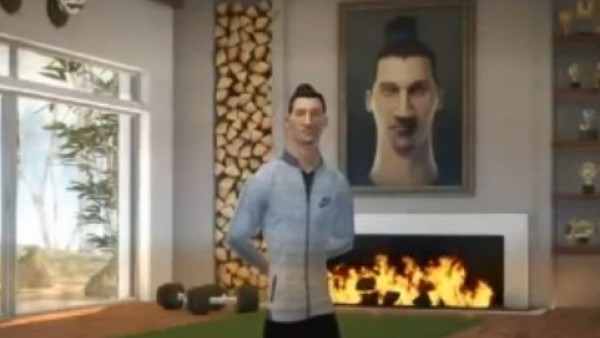 Şimdi de Ibrahimovic'in animasyonu çıktı!