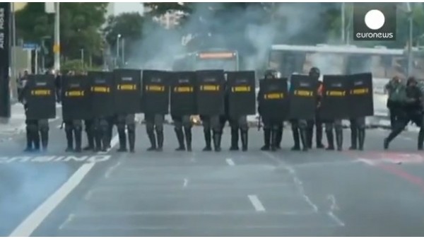 Brezilya'da Dünya Kupası öncesi protestolar durmuyor