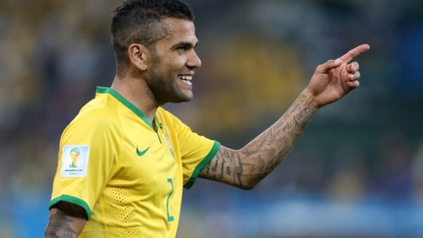 Scolari'den Dani Alves'e tekme