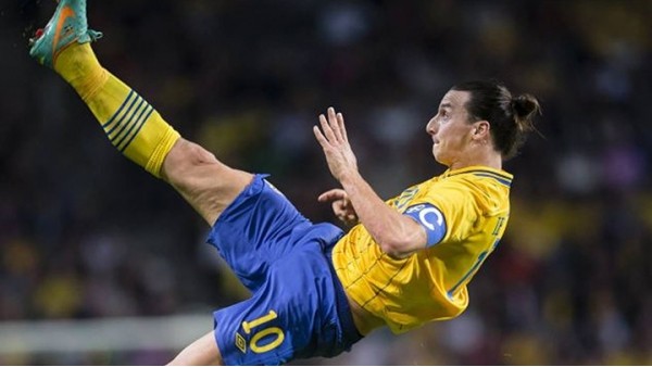 İbrahimovic'in attığı tarihi gol