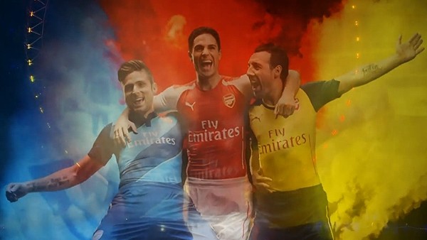 Arsenal'in yeni formaları müthiş bir şovla tanıtıldı!