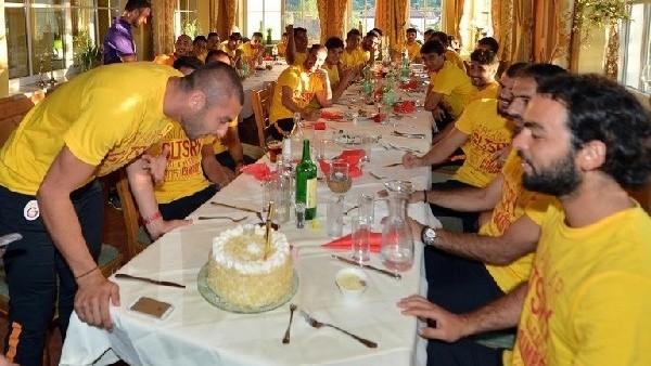 Burak Yılmaz'ın doğum günü kutlandı