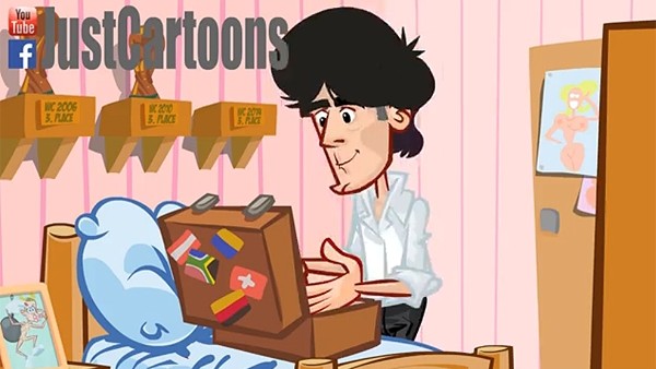 Almanya'nın kupaya uzanan yolculuğu çizgi film oldu!