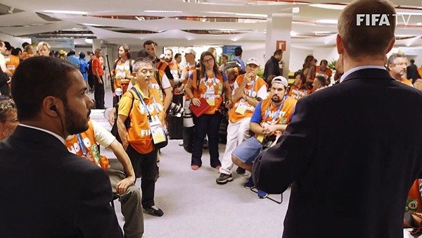 İşte 2014 Dünya Kupası'nın kamera arkası!