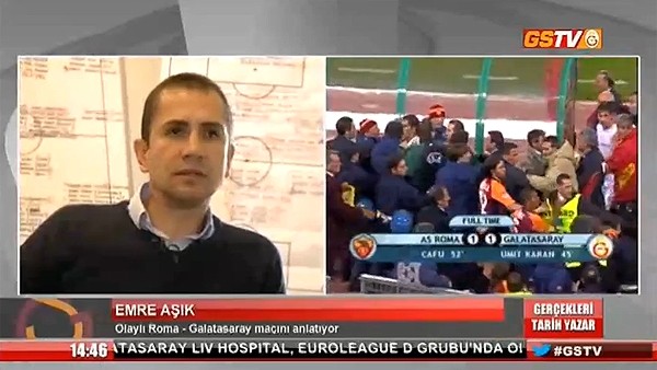 Emre Aşık olaylı Roma maçını böyle anlattı!