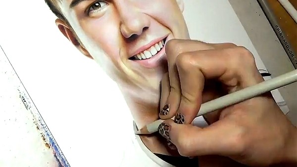 Mario Götze'nin de portresi çizildi! İnanılmaz...