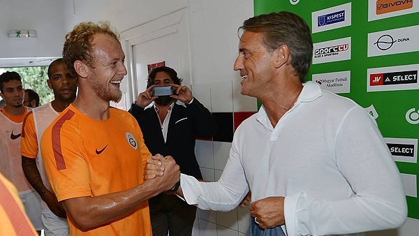 Mancini'den sürpriz ziyaret