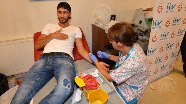 Galatasaraylı futbolcular sağlık kontrolünden geçti