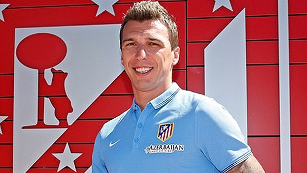 Mario Mandzukic, Atletico Madrid formasını giydi!