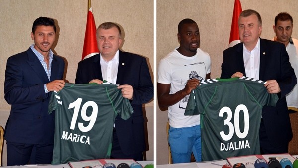Torku Konyaspor'da Marica ve Djalma imzaladı