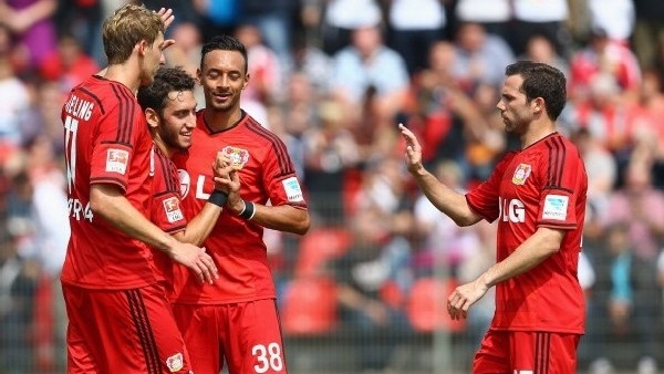 Hakan Çalhanoğlu Leverkusen formasıyla ilk golünü attı...