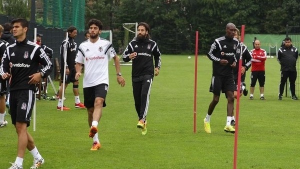 Beşiktaş'ta yeni sezon hazırlıkları sürdürdü