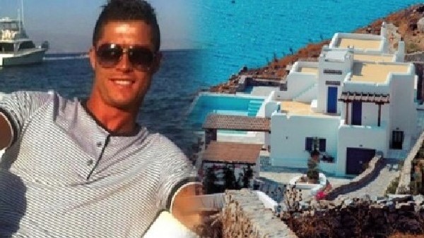 Cristiano Ronaldo da Mykonos'da görüldü