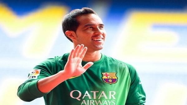 Claudio Bravo, Formayı Giydi Ve Camp Nou'ya Çıktı!