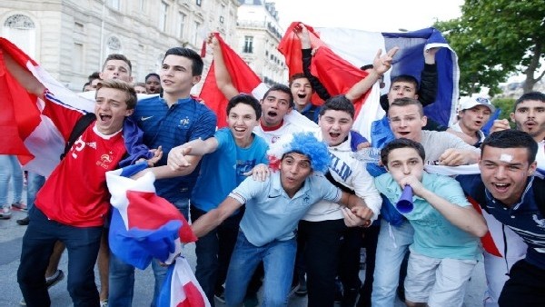 Fransa'da Çeyrek Final Sevinci