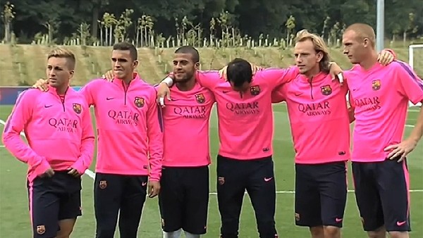 Barça'nın yeni transferleri basına poz verdi!