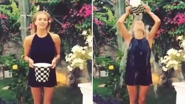 Güzel spiker Burcu Esmersoy'da ALS'ye destek verdi