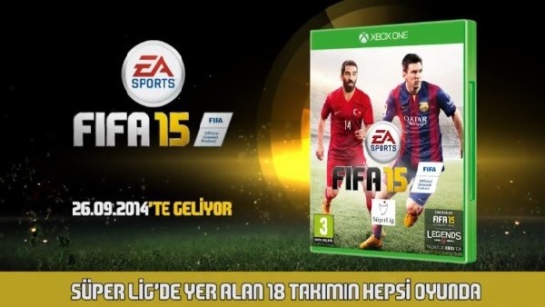FIFA 15'te Arda Turan kapak oldu!