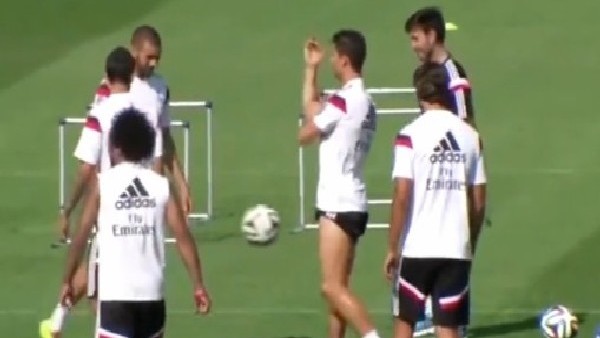 Ronaldo'dan takım arkadaşına şok hareket