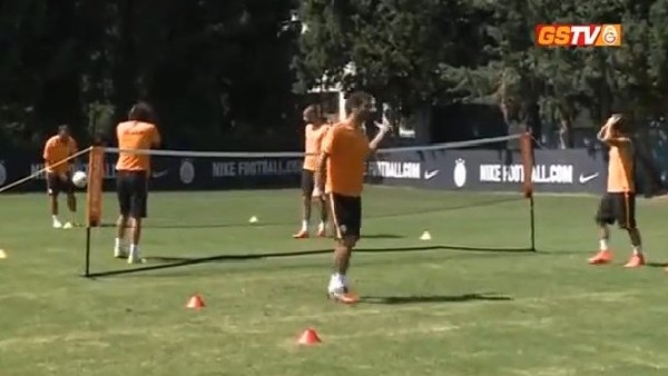 Florya'da ayak tenisi turnuvası