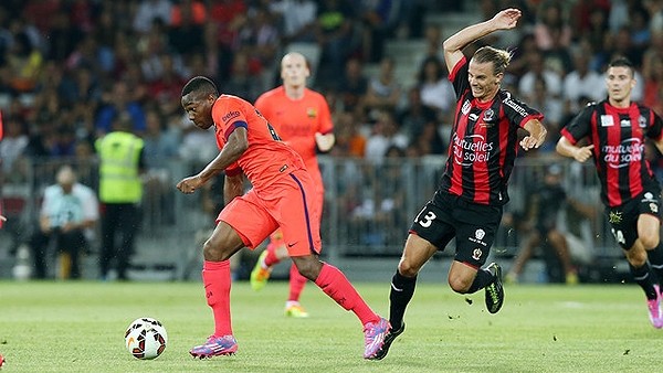 Barcelona 1-1 Nice | Maç Özeti (02.08.2014)