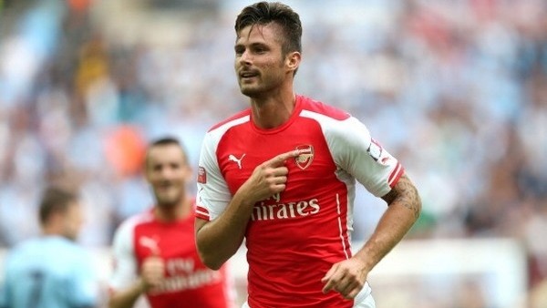 Giroud'dan muhteşem gol! Fena çaktı...