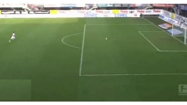 Yok böyle gol! 83 metreden attı.