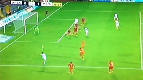 Mersin'li oyuncudan Roberto Carlos golü