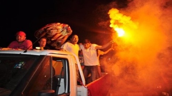 G.Saray - Dortmund taraftarları arasında kavga