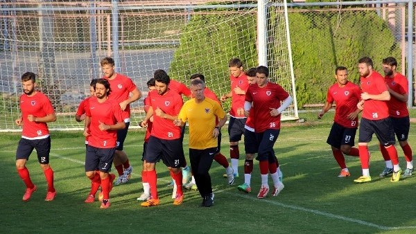 Mersin'de Trabzonspor hazırlıkları