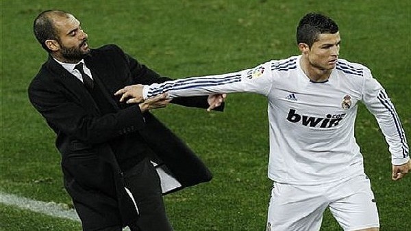 El Clasico kavgaları - Ronaldo & Guardiola