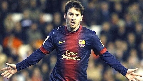 Messi'nin Barcelona'da attığı ilk gol