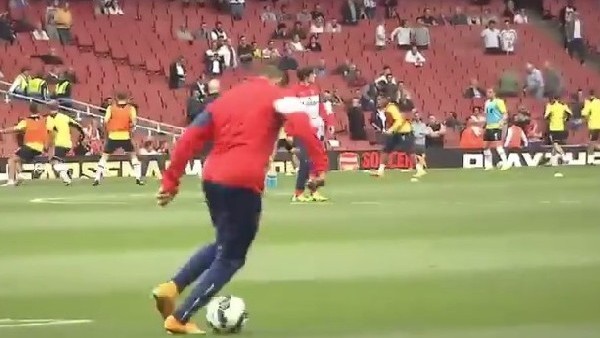 Antrenmanda Alexis Sanchez şov!