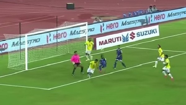 Hindistan'da muhteşem bir gol