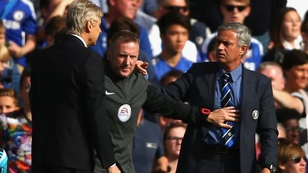 Mourinho ile Wenger kavga etti